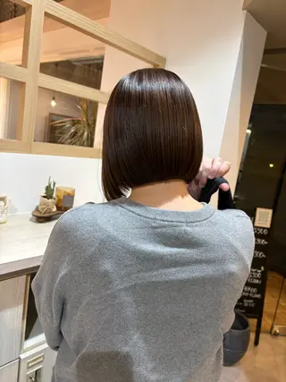 bisou hair スガノ　カヤノのヘアスタイル
