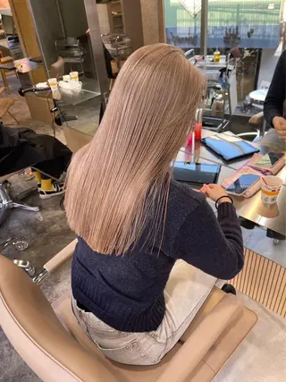 ロング カラー soigné所属・カットモデル募集 /RIO🩰のヘアスタイル