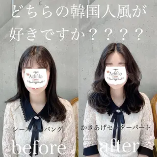 ショート ACHFILO モデル募集のヘアスタイル