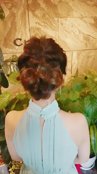 ヘアアレンジ Crea所属・清水 旭美のヘアスタイル