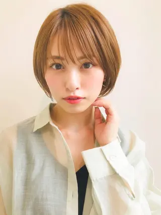 ショート イメチェンカット✂️ 錦糸町佐藤店長のヘアスタイル