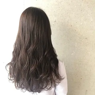 セミロング カラー chiaki .のヘアスタイル