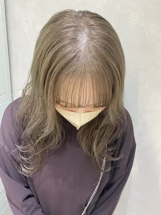 カラー HAZEL所属・大山 茶子のヘアスタイル