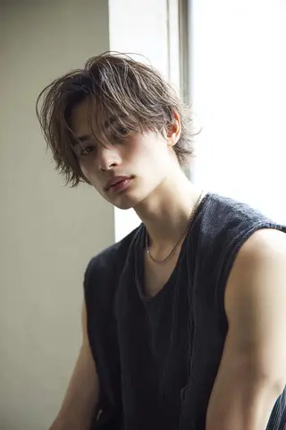 ミディアム カラー メンズ Luana 【公式】 / メンズのヘアスタイル