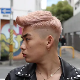ショート カラー パーマ メンズ ヘアアレンジ キッズ ネイル アイブロウ マツエク・マツパ メンズ専門/パーマ/ フェード/みづきのヘアスタイル