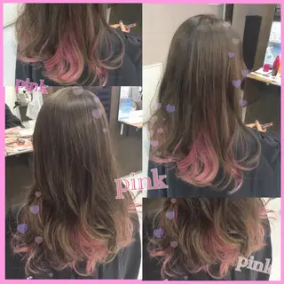 ロング カラー 韓国ヘア得意❤︎森澤 悠佳のヘアスタイル