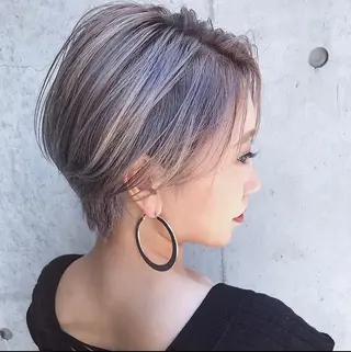 ショート VIEWユリナ メイク/ カットのヘアスタイル