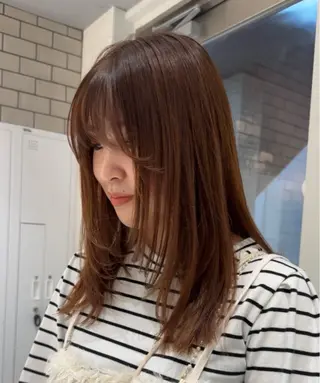 セミロング SALOWIN下北No.R店所属・୨୧柔らかいカラー nozomi ୨୧のヘアスタイル