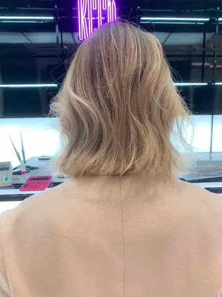 ミディアム カラー share salon JAM 吉祥寺所属・レイヤー/ブリーチ HIKARU ♡のヘアスタイル