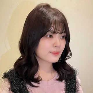 セミロング カラー 太田陽葉里/ カラーモデル募集中のヘアスタイル