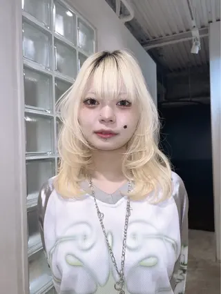 セミロング ☆ 透明感カラー HARUKA ☆のヘアスタイル