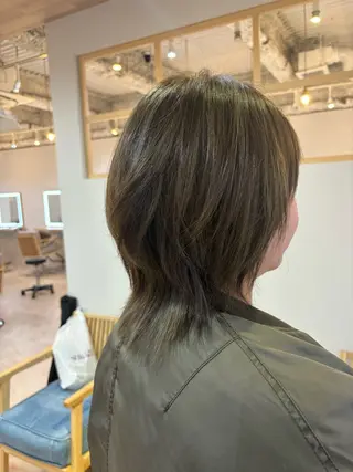 ミディアム カラー little×kuruku 銀座2号店 【リトルクルク】所属・🗽うる艶/メンズ Yui🗽🗺️のヘアスタイル