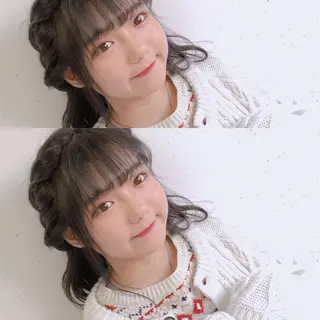 セミロング 池袋髪質改善 タニグチのヘアスタイル