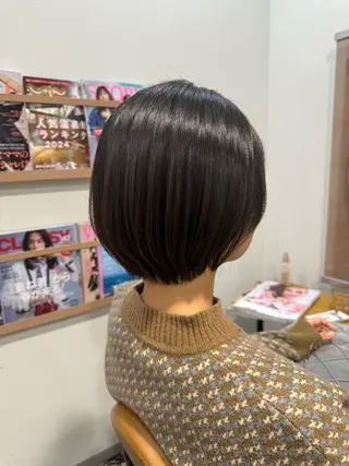 ショート 水口 莉央のヘアスタイル