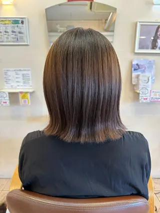ミディアム 福山 凪沙のヘアスタイル