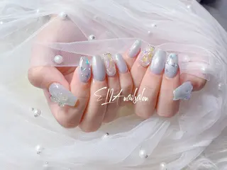 ミディアム ELIA【エリア】 nailsalonのネイルデザイン