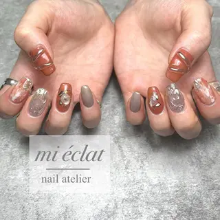 ネイル mi éclat ミ　エクラのネイルデザイン
