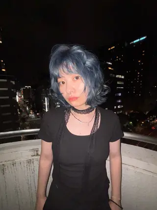 ショート カラー ハマモト ユナのヘアスタイル