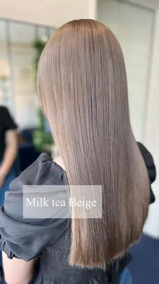 セミロング Hanna by W_SALONのヘアスタイル