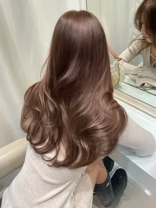 ロング 💗ブリーチなし 垢抜け💗徳井はやとのヘアスタイル