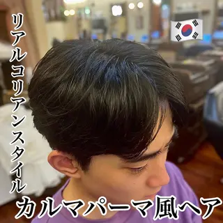 メンズ 木津空 髪質改善のヘアスタイル