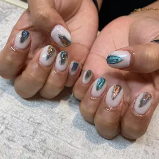 ネイル among アマン所属・lecoa_ kana／amongのネイルデザイン