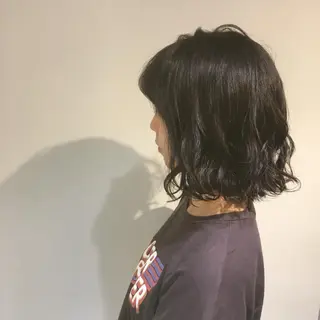 ミディアム しのはら まどかのヘアスタイル