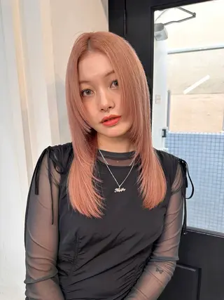 ロング Hana ハイトーン🕯🩰のヘアスタイル