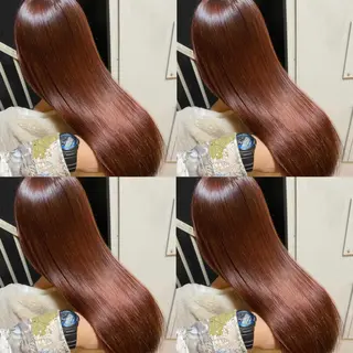 ロング カラー ヘアアレンジ 🦋韓国ヘア 坂本 菜摘🦋のヘアスタイル