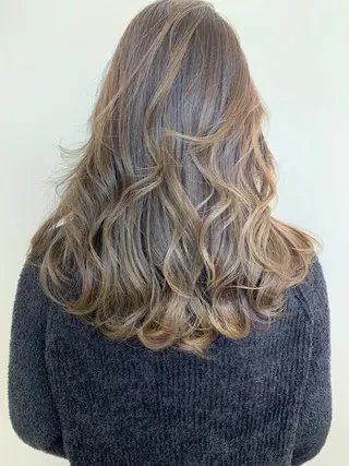 ミディアム カラー 髪質改善サロン 心斎橋ARCHEのヘアスタイル
