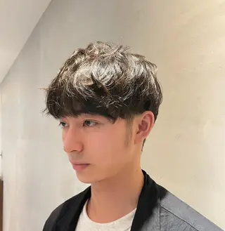 メンズ 韓国ヘア/そら レイヤー透明感カラーのヘアスタイル