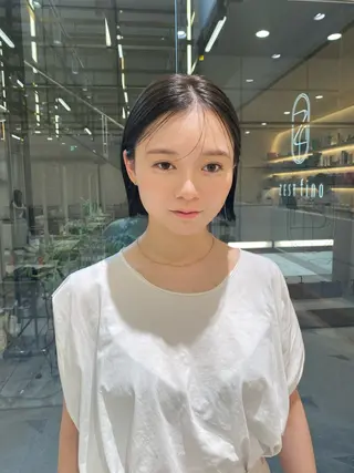 ショート カラー hina☺︎ 髪質改善/ストレートのヘアスタイル