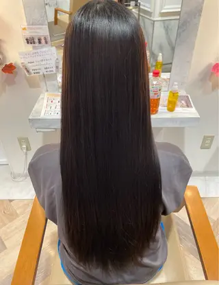 ロング カラー 新庄 雪乃のヘアスタイル