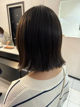ミディアム CHIC 蘭のヘアスタイル