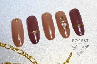 ネイル 白岡市篠津自宅 サロンForestのネイルデザイン