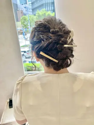 ヘアアレンジ 増井 彩乃のヘアスタイル