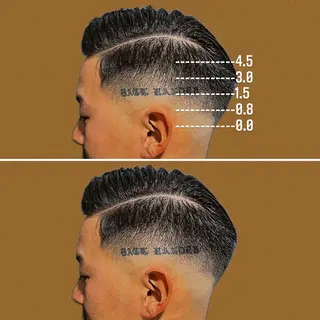 ショート カラー パーマ メンズ &CREW スタッフのヘアスタイル