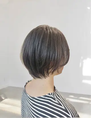 ショート カラー ⭐️小顔ショート⭐️ 大鷲拓海のヘアスタイル