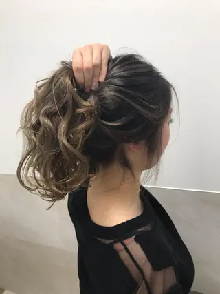 セミロング カラー ere hair salonのヘアスタイル