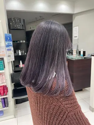 ロング カラー 今だけカット無料✨ 表参道美容師 井出光のヘアスタイル