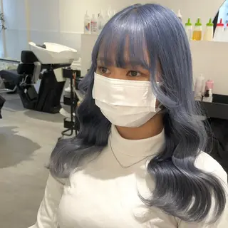 ロング カラー MOE🐈‍⬛🎀 エクステ/ワンホンのヘアスタイル
