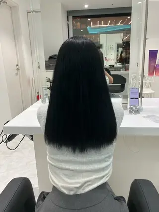 ロング カラー ヘアアレンジ 🫧透明感ラベンダー 似合わせ🫧あい🫧のヘアスタイル