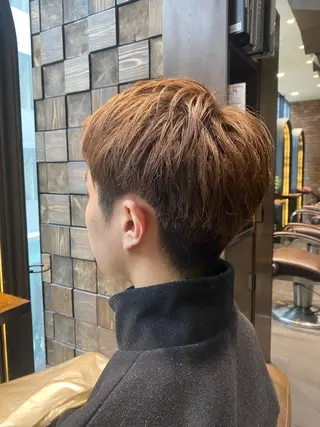 ショート メンズ 韓国ヘア/銀座/ 艶髪/ウチダのヘアスタイル