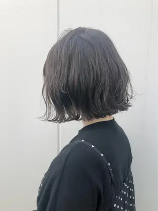 ショート カラー ノグチ ユウキ/ボブのヘアスタイル