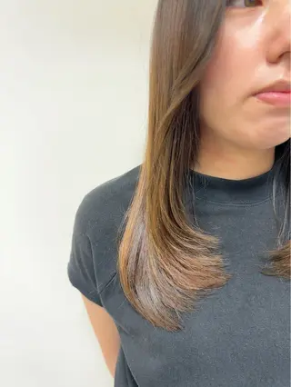 セミロング 宮村 真穂のヘアスタイル
