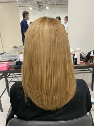 セミロング 【髪質改善】に特化 オリーブオイルクラブのヘアスタイル