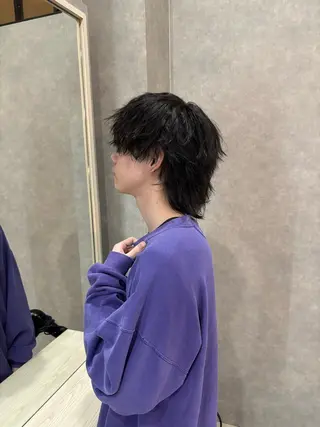 ミディアム メンズ 長谷川 湧のヘアスタイル