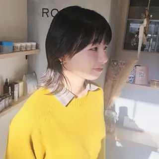 カラー ミディアム HINAKO/ ROCCOのヘアスタイル