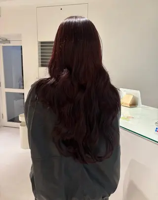 カラー yuka/ 透明感カラーのヘアスタイル