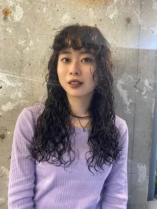 ロング パーマ GATTACA所属・KEI gattacaのヘアスタイル